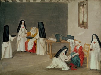 Soins aux malades, de 